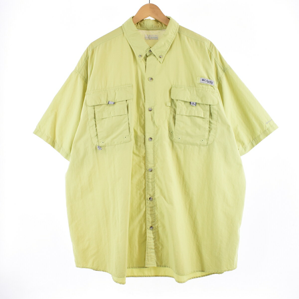 古着 ビッグサイズ コロンビア Columbia PFG 半袖 ボタンダウン フィッシングシャツ メンズXXXL /eaa336106 【中古】 【230527】 【SS2309】