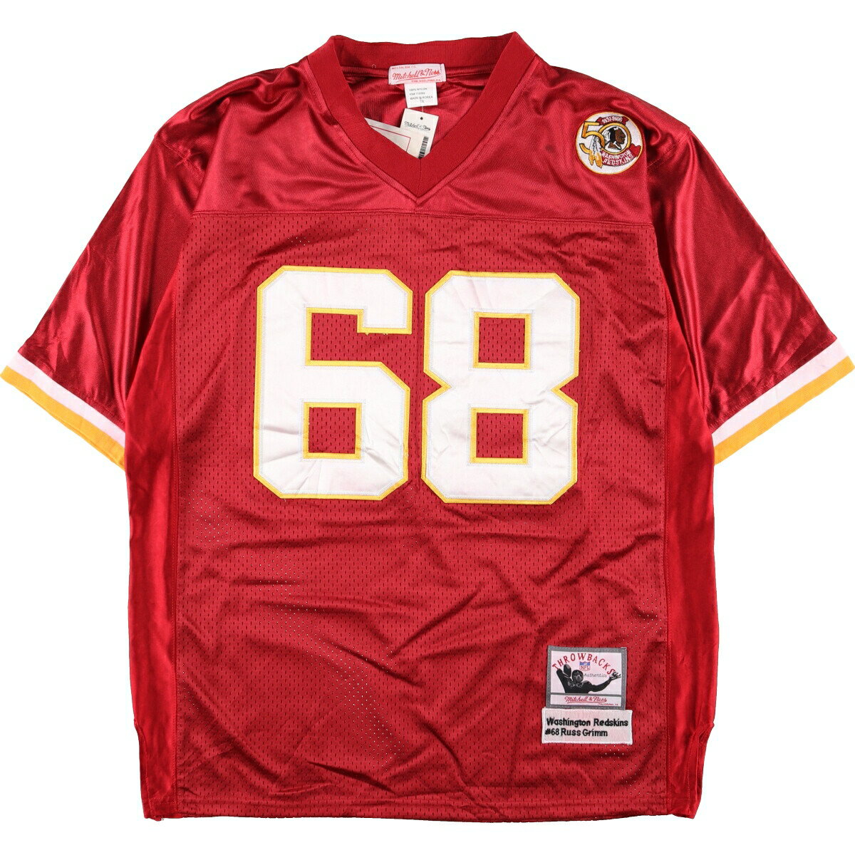 デッドストック DEADSTOCK MITCHELL AND NESS NFL WASHINGTON REDSKINS ワシントンレッドスキンズ ゲー..