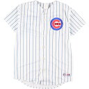 古着 マジェスティック majestic MLB CHICAGO CUBS シカゴカブス ゲームシャツ ベースボールシャツ USA製 メンズM /eaa338057 【中古】 【230522】 【SS2309】