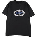 古着 90'S Donna Karan New York プリントTシャツ USA製 メンズXXL ヴィンテージ /eaa339717 【中古】 【230601】 【SS2309】