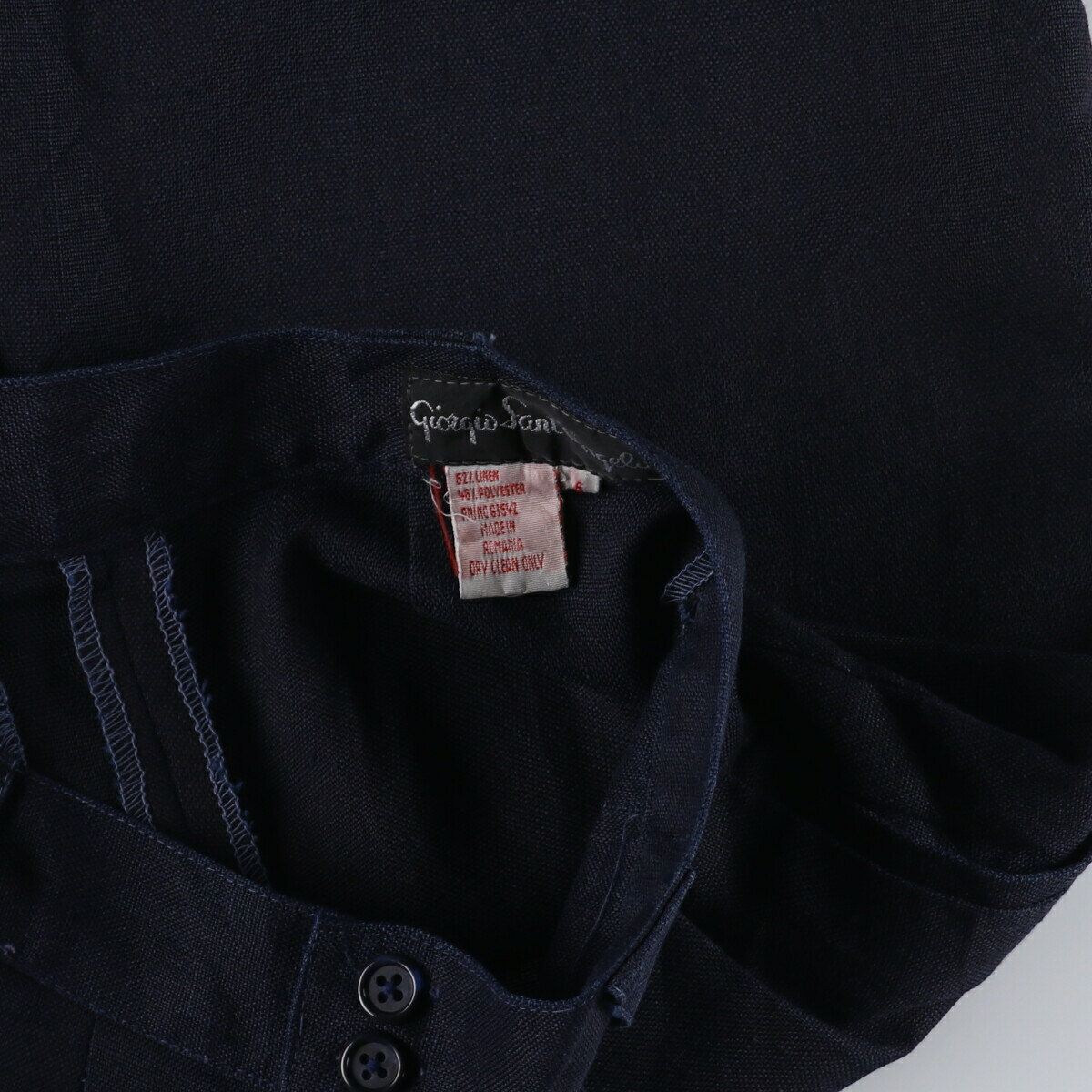 古着 qrioqrio Sant'angelo ツータック ハーフパンツ ショートパンツ レディースL /eaa339876 【中古】 【230607】【エルル】 ss2503_50