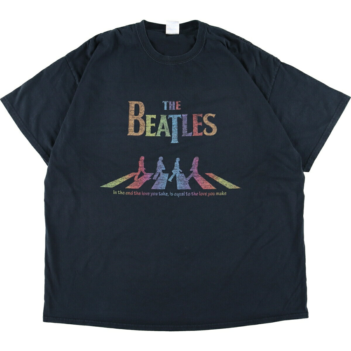 古着 THE BEATLES ビートルズ バンドTシャツ バンT メンズXXL /eaa340820 【中古】 【230708】