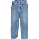 古着 リーバイス Levi's 505 REGULAR FIT STRAIGHT LEG テーパードデニムパンツ メンズw32 /eaa341802 【中古】 【230606】