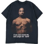 古着 2PAC トゥパック If you don't know me, don't judge me バンドTシャツ バンT メンズM /eaa343144 【中古】 【230705】