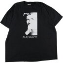 古着 90 039 S Winterland BARRY MANILOW バリーマニロウ 両面プリント バンドTシャツ バンT USA製 メンズXL ヴィンテージ /eaa343862 【中古】 【230611】