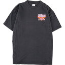 古着 90'S LOGO 7 LASVEGAS 400 両面プリント モーターサイクル バイクTシャツ メンズL ヴィンテージ /eaa346721 【中古】 【230625】