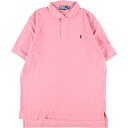 古着 ラルフローレン Ralph Lauren POLO by Ralph Lauren 半袖 ポロシャツ メンズL /eaa347858 【中古】 【230702】