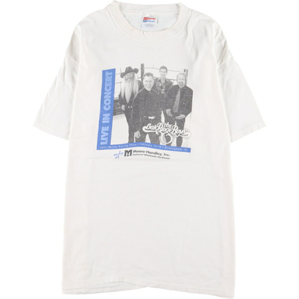 古着 ヘインズ Hanes THE OAK RIDGE BOYS オークリッジボーイズ バンドTシャツ バンT メンズXL ヴィンテージ /eaa348163 【中古】 【230630】のサムネイル