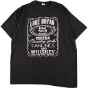 古着 デルタ DELTA LUKE BRYAN ルークブライアン 両面プリント バンドTシャツ バンT メンズXL /eaa348588 【中古】 【230704】