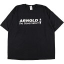 古着 ギルダン GILDAN ARNOLD SCHWARZENEGGER アーノルドシュワルツェネッガー TERMINATOR ターミネーター パロディ 映画 ムービーTシャツ メンズXXL /eaa351615 【中古】 【230712】【エルル】