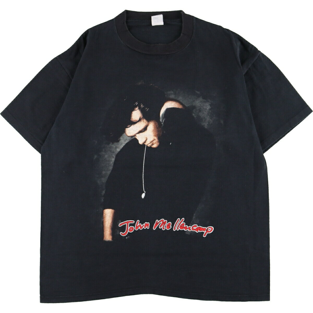 古着 JOHN MELLENCAMP ジョンメレンキャンプ バンドTシャツ バンT USA製 メンズL /eaa354457  