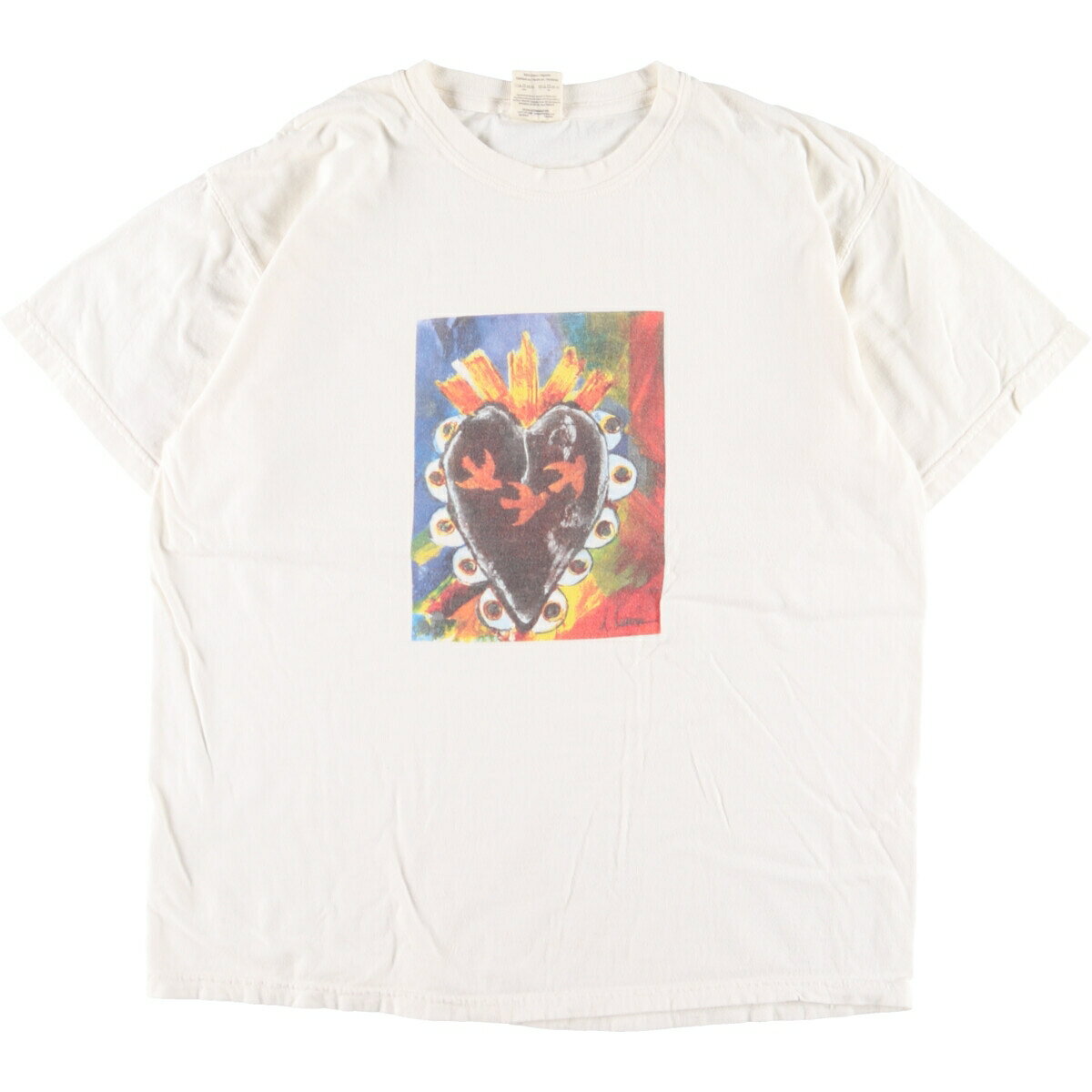 古着 COMFORT COLORS アートTシャツ メンズL /eaa354889 【中古】 【230721】