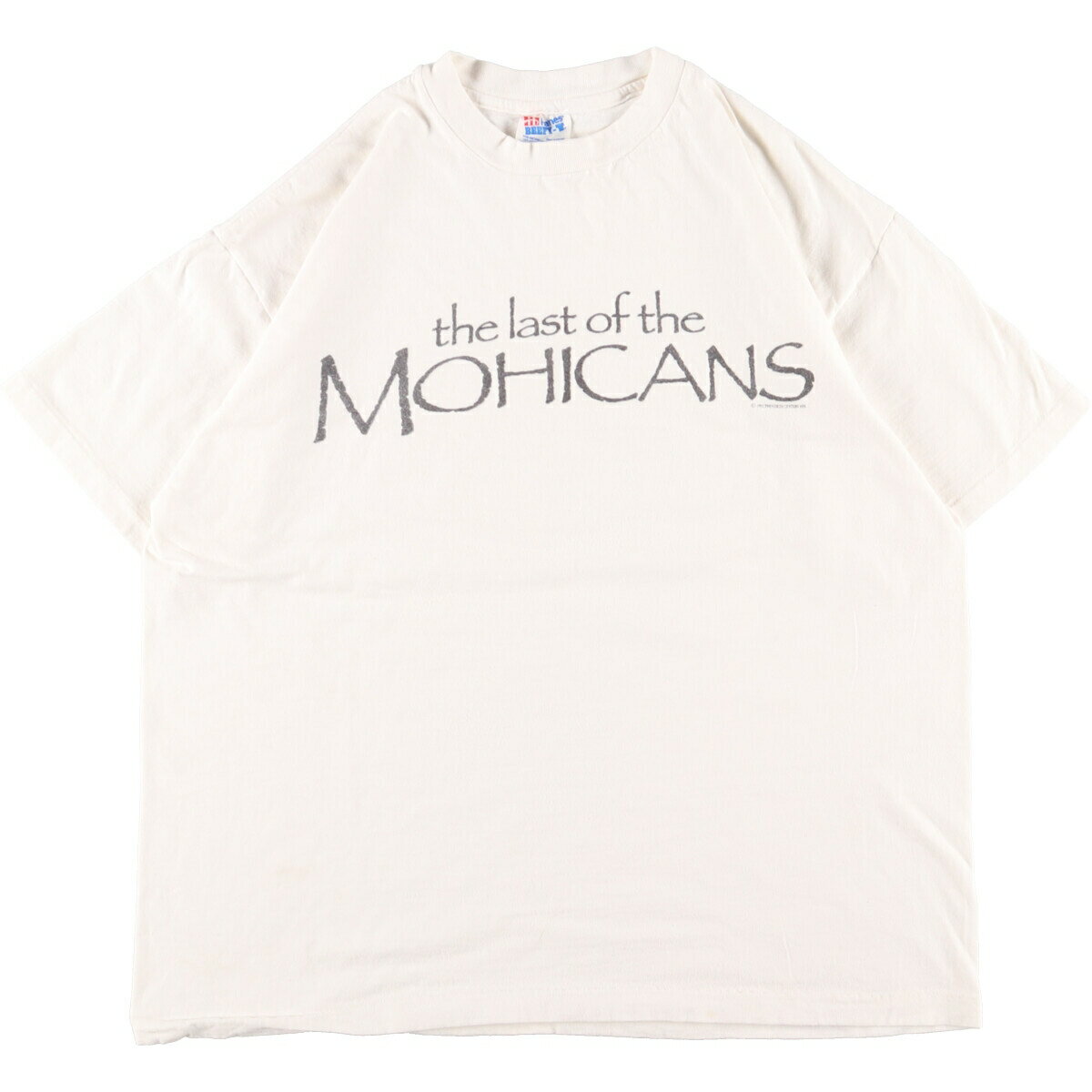古着 90年代 ヘインズ Hanes THE LAST OF THE MOHICANS ラストオブモヒカン 映画 ムービーTシャツ USA製 メンズXL ヴィンテージ /eaa355108 【中古】 【230721】のサムネイル