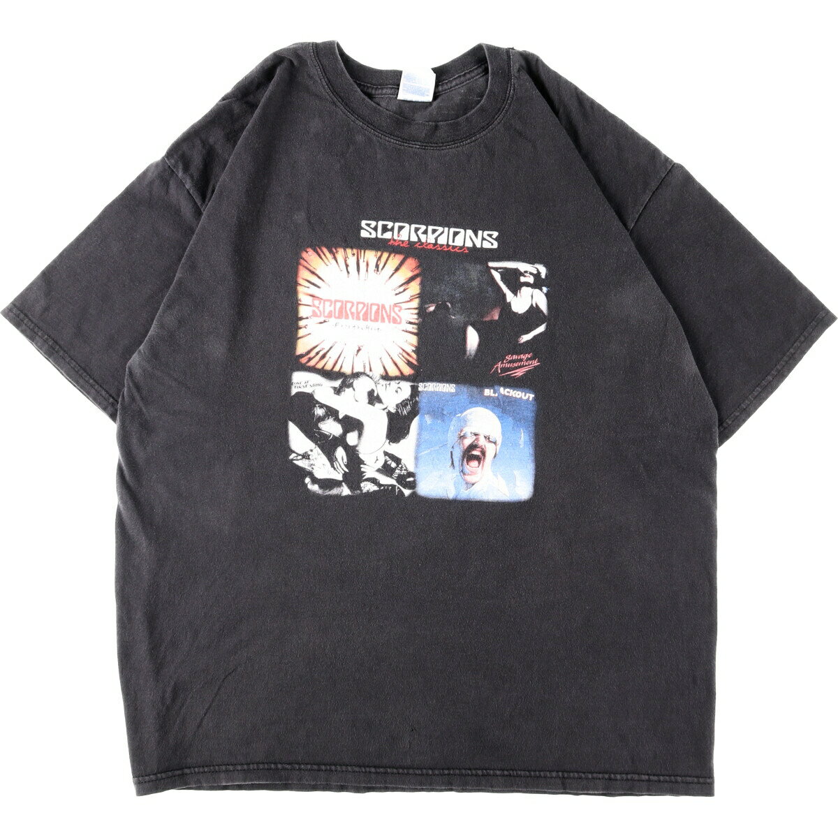 古着 ギルダン GILDAN SCORPIONS スコーピオンズ バンドTシャツ バンT メンズXL /eaa355643 【中古】 【230722】