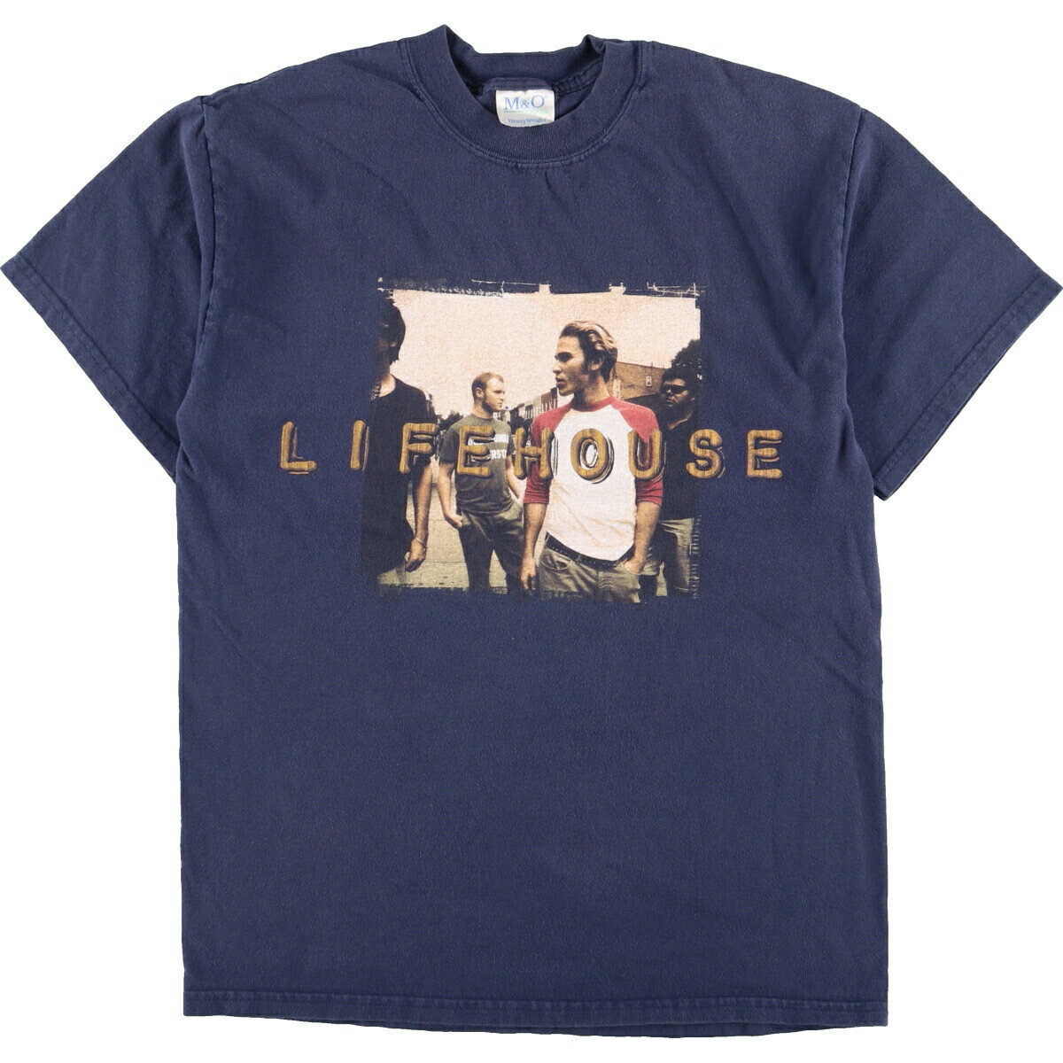 古着 M&Q LIFEHOUSE ライフハウス バンドTシャツ バンT メンズM /eaa358122 【中古】 【230730】