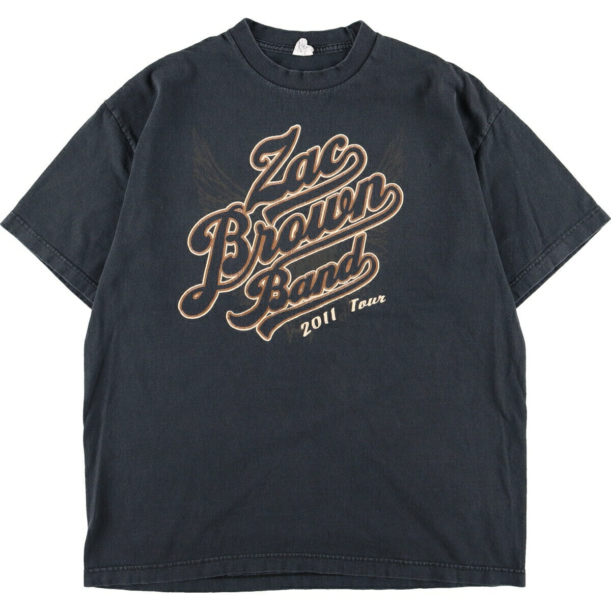 古着 ALSTYLE APPAREL&ACTIVEWEAR ZAC BOAWN BAND ザックブラウンバンド 両面プリント バンドTシャツ バンT メンズXL /eaa358132 【中古】 【230730】のサムネイル