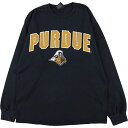 古着 MV SPORT PURDUE パデュー大学 カレッジ ロングTシャツ ロンT メンズM /eaa358491 【中古】 【230804】