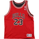 古着 チャンピオン Champion NBA CHICAGO BULLS シカゴブルズ リバーシブル メッシュタンクトップ ゲームシャツ USA製 メンズXS /eaa358617 【中古】 【230810】