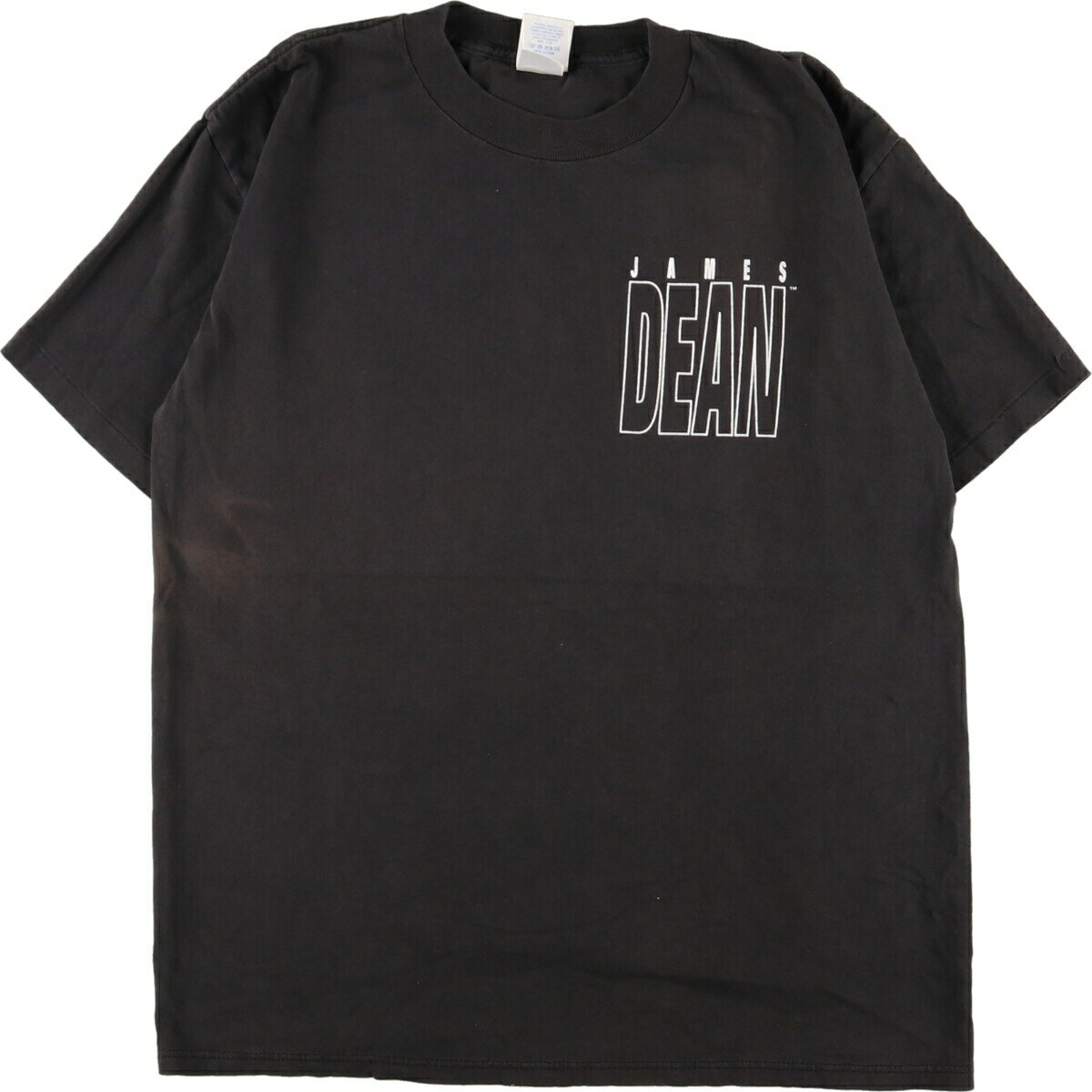 古着 90 039 S MILLER JAMES DEAN ジェームズディーン バックプリント プリントTシャツ USA製 メンズXL ヴィンテージ /eaa359578 【中古】 【230807】