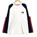 Ò 90'S g~[qtBK[ TOMMY HILFIGER t[XvI[o[ YL Be[W /eaa363069 yÁz y230924zyP2308z ySS2403z