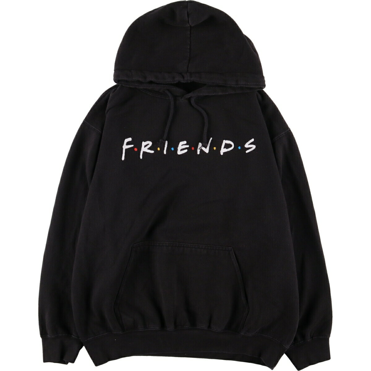 楽天古着屋JAM古着 FRIENDS フレンズ テレビドラマ スウェットプルオーバーパーカー メンズL /eaa363921 【中古】 【230821】