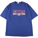 古着 NFL NEWYORK GIANTS ニューヨークジャイアンツ プリントTシャツ メンズXXL /eaa364458 【中古】 【230825】