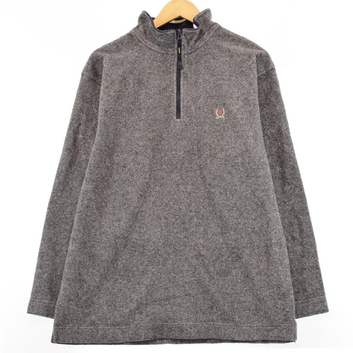古着 トミーヒルフィガー TOMMY HILFIGER ハーフジップ フリースプルオーバー メンズL /eaa365034 【中古】 【231125】 ss2501_10