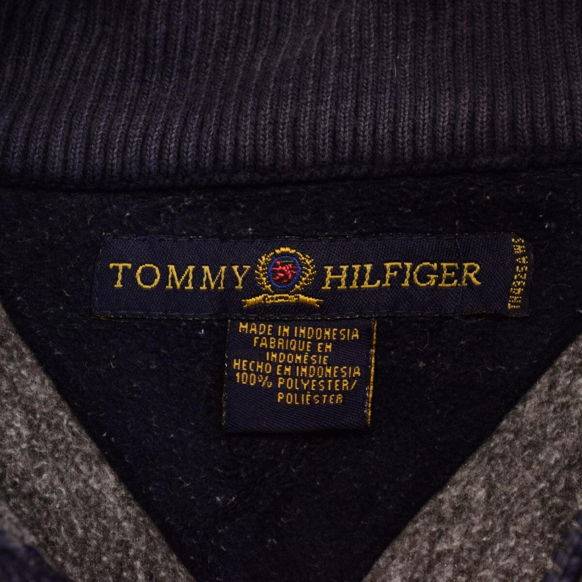 古着 トミーヒルフィガー TOMMY HILFIGER ハーフジップ フリースプルオーバー メンズL /eaa365034 【中古】 【231125】 ss2501_10