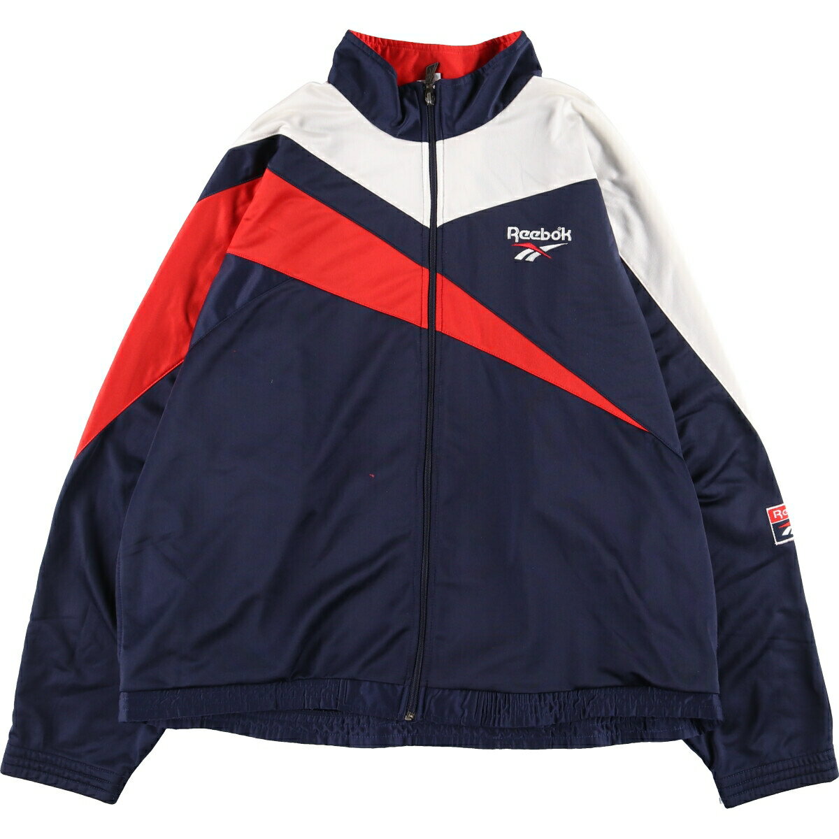 古着 90'S リーボック Reebok バックロゴ ジャージ トラックジャケット メンズXL ヴィンテージ /eaa366002 【中古】 【230826】のサムネイル