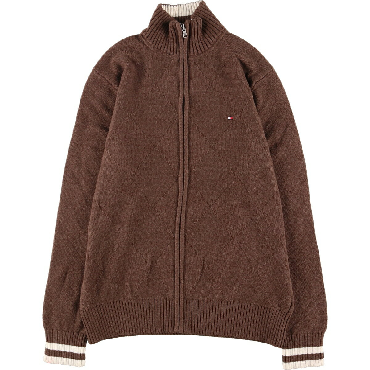 古着 トミーヒルフィガー TOMMY HILFIGER ドライバーズニットセーター メンズM /eaa366781 【中古】 【230829】【P2308】 【SS2409_10%】