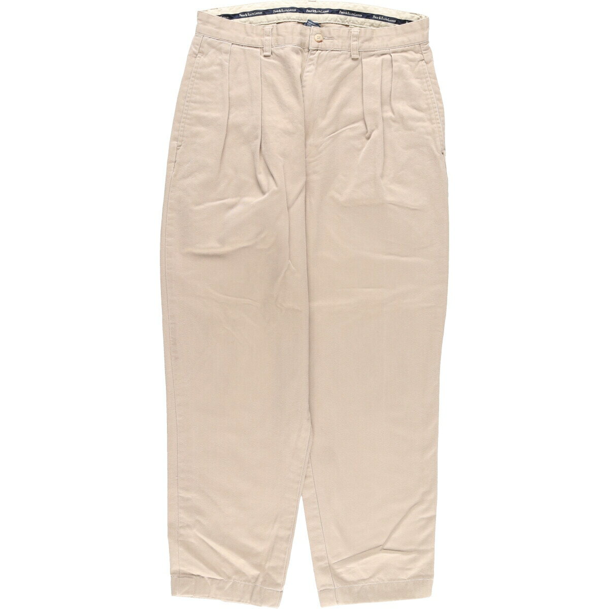 古着 ラルフローレン Ralph Lauren POLO RALPH LAUREN ツータック チノパンツ メンズw31 /eaa368508 【中古】 【230908】