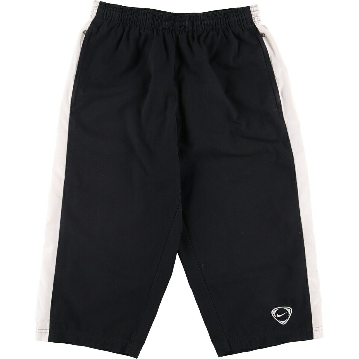 古着 ナイキ NIKE ハーフパンツ ショートパンツ メンズS相当 /eaa369077 【中古】 【250412】 【SS2603_50】 ブラック系 春夏秋