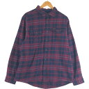 古着 オービス ORVIS 長袖 ヘビーネルチェックシャツ メンズL相当 /eaa369084 【中古】 【250414】