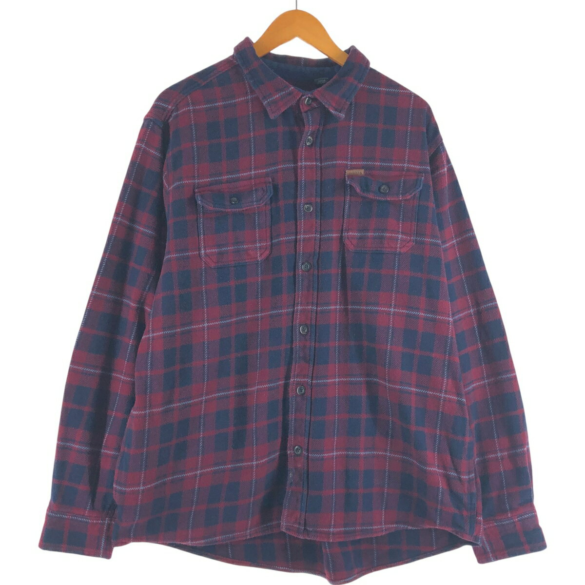 古着 オービス ORVIS 長袖 ヘビーネルチェックシャツ メンズXL相当 /eaa369085 【中古】 【250414】 【ss2601_30】