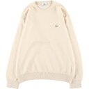 古着 ラコステ LACOSTE ウール×アクリ