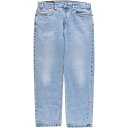 古着 90'S リーバイス Levi's 505 REGULAR FIT STRAIGHT LEG テーパードデニムパンツ USA製 メンズw36 ヴィンテージ /eaa373710 【中古..