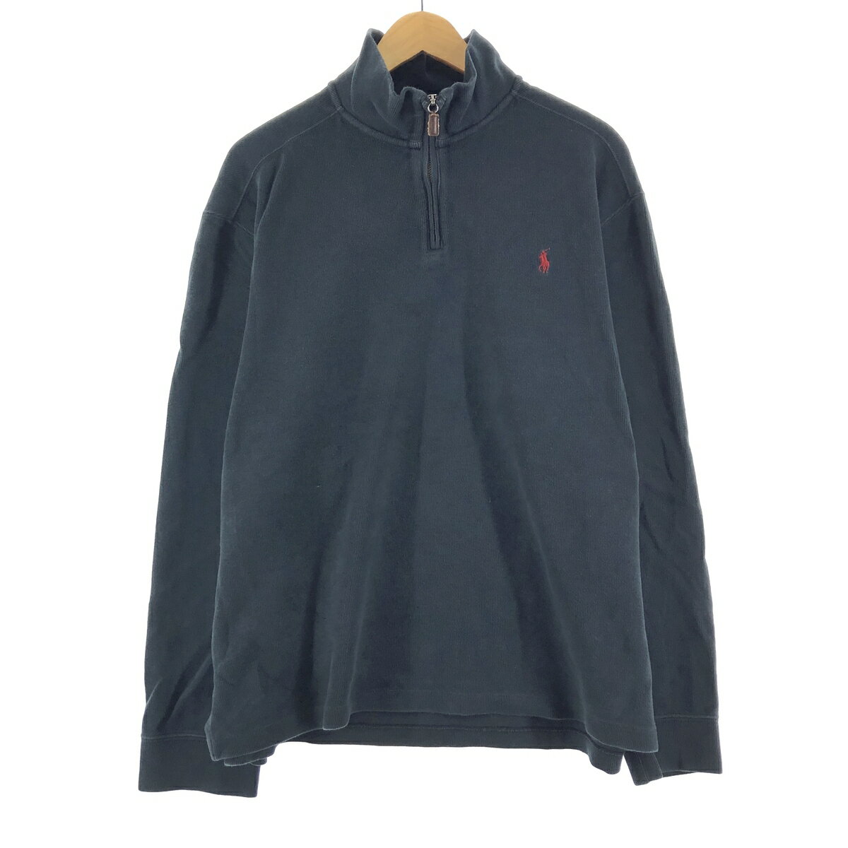 古着 ラルフローレン Ralph Lauren POLO by Ralph Lauren ハーフジップスウェットシャツ トレーナー メンズXL /eaa374384 【中古】 【230925】【P2308】