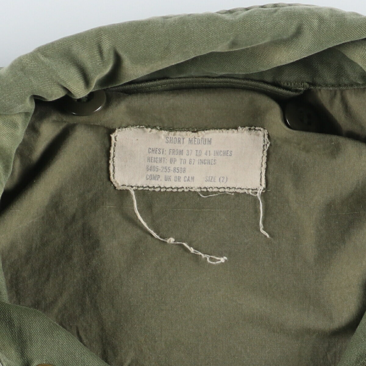 古着 60~70'S 米軍実品 M-51 ミリタリー フィールドジャケット USA製 SHORT MEDIUM メンズM ヴィンテージ /eaa376601 【中古】 【231015】 ss2503_10
