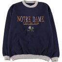 商品詳細 ブランド・TEAM EDITION・ 特徴・長袖・ラインリブ・ モデル/形状・NOTRE DAME ノートルダム大学・カレッジ キャラクタースウェットシャツ トレーナー・ 素材・コットン:90%・ポリエステル:10%・ 色・ネイビー系 紺色・グレー系 灰色・ 柄・刺繍・ 生産国・USA製・ 年代・90年代・ サイズ・メンズL・表記サイズ:LARGE・着丈:68.5cm・身幅:62cm・肩幅:57.5cm・袖丈:57.5cm・ コンディション・C・ カテゴリ・メンズ・トップス・スウェット・トレーナー・ 商品番号・eaa379912・ 取扱店・ネットショップ・ スタッフコメントTEAM EDITION NOTRE DAME ノートルダム大学 カレッジ キャラクタースウェットシャツ トレーナー / メンズL / 商品番号 eaa379912 USEDですので使用感などございますが、まだまだご愛用していただけます。 古着という事をご理解の上ご注文よろしくお願いします。 【状態追記】 ●前、両袖、裾に汚れ ●後、襟、両袖、裾に汚れ ●後、首周りにほつれ ●内、首周り、両袖、裾に汚れ※状態は当社独自の基準です。 着用感表記サイズ着丈身幅肩幅袖丈 メンズLLARGE(※着用感、表記サイズは目安です。)68.5cm62cm57.5cm57.5cm ※測定値の若干の誤差はご了承下さい。サイズガイドはこちら ブランドTEAM EDITION 特徴長袖 / ラインリブモデル/形状NOTRE DAME ノートルダム大学 / カレッジ キャラクタースウェットシャツ トレーナー素材コットン:90% / ポリエステル:10%色ネイビー系 紺色 / グレー系 灰色柄刺繍生産国USA製年代90年代カテゴリトレーナー商品番号eaa379912取扱店ネットショップ　　 TEAM EDITIONの他の商品を見るトレーナーの他の商品を見る