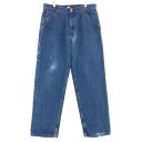 古着 90'S トミーヒルフィガー TOMMY HILFIGER JEANS デニム ペインターパンツ カナダ製 メンズw36 ヴィンテージ /eaa380083 【中古】 【231223】