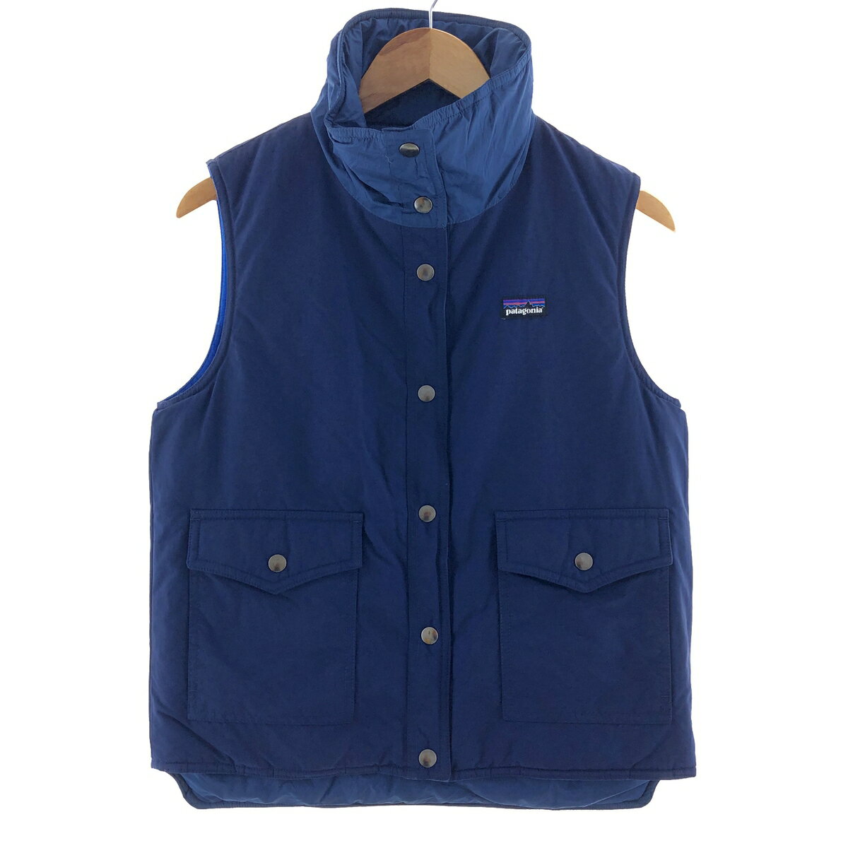 古着 13年製 パタゴニア Patagonia 28575FA13 リバーシブル 中綿ベスト レディースS /eaa380112 【中古】 【231223】【エルル】 ss2501_30