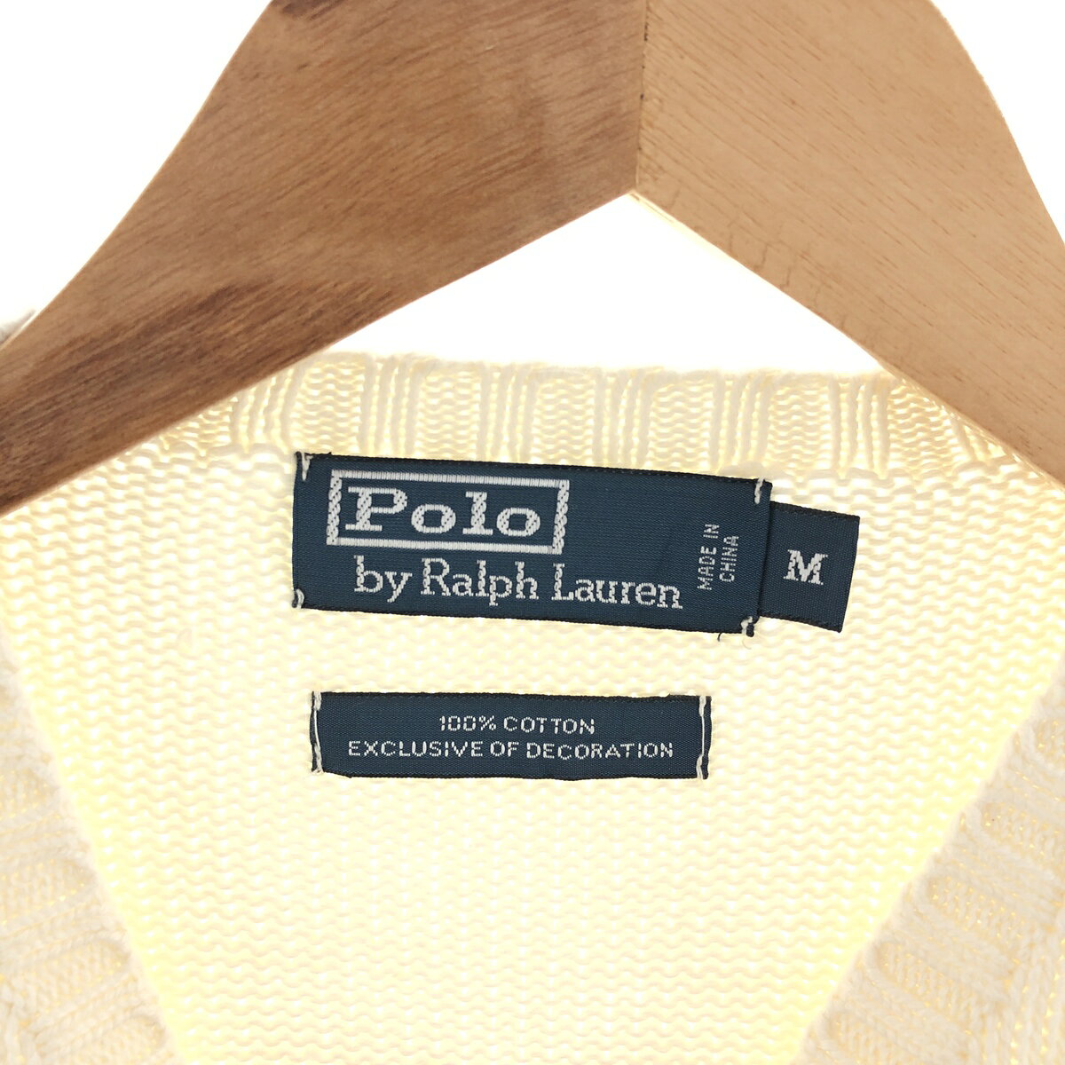 古着 ラルフローレン Ralph Lauren POLO by Ralph Lauren コットンニットセーター メンズM相当 /eaa380180 【中古】 【250225】