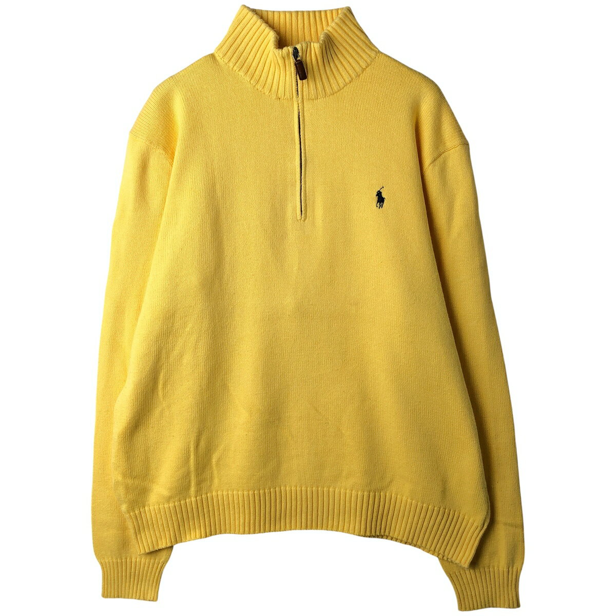 Rakuten - 古着 ラルフローレン Ralph Lauren POLO by Ralph Lauren コットンニットハーフジップセーター メンズXL相当 /eaa380195 【中古】 【260128】 【NH-2508】 【SS2606_10】