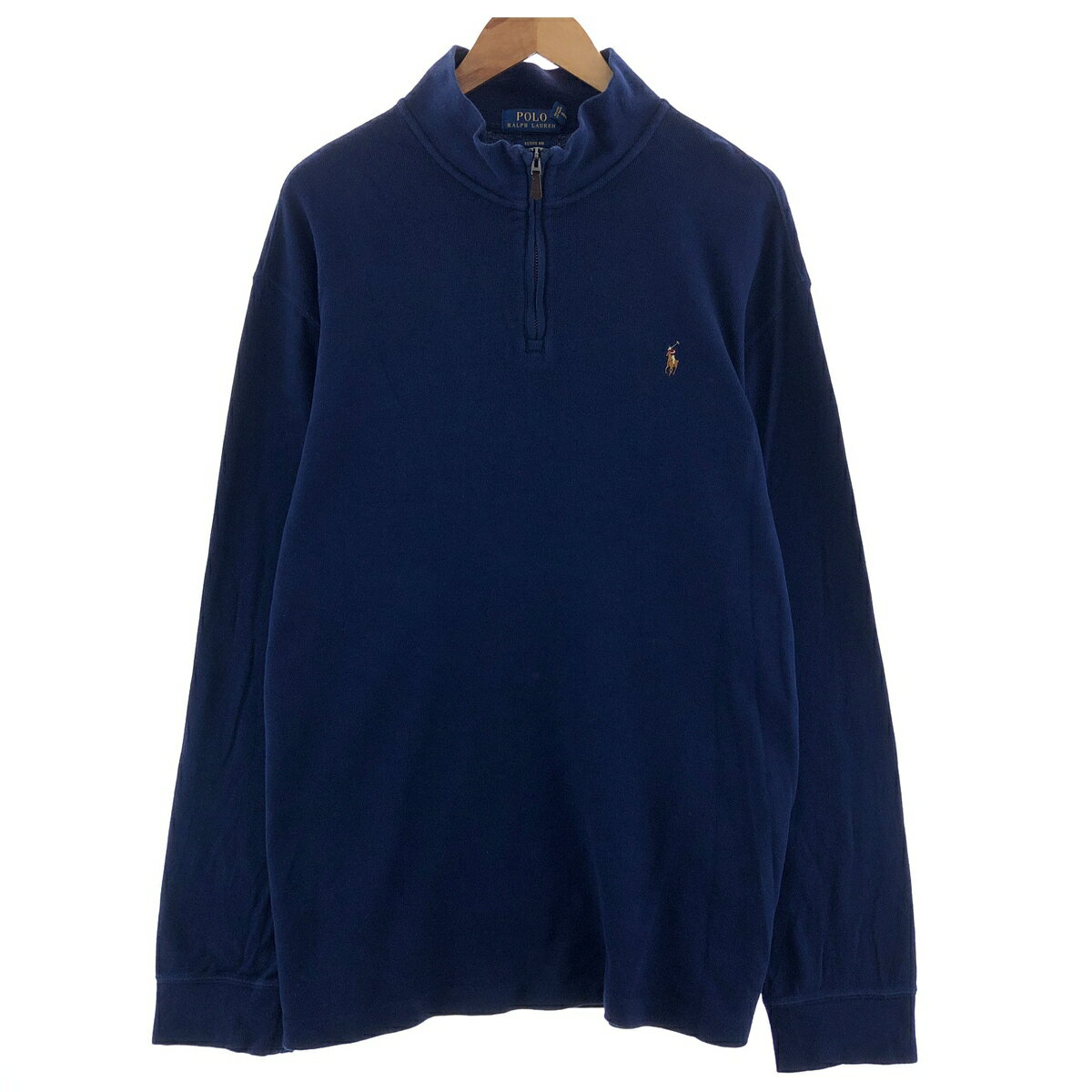 古着 ラルフローレン Ralph Lauren POLO RALPH LAUREN ハーフジップスウェットシャツ トレーナー メンズXXL /eaa380573 【中古】 【231217】