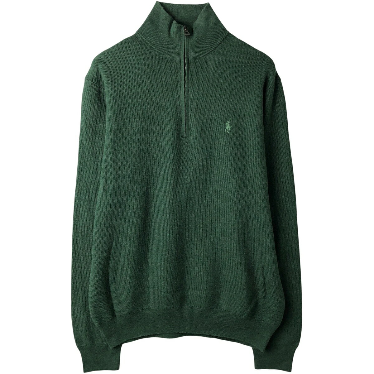 楽天市場】ポロ ラルフローレン コットン ハーフジップセーターの通販