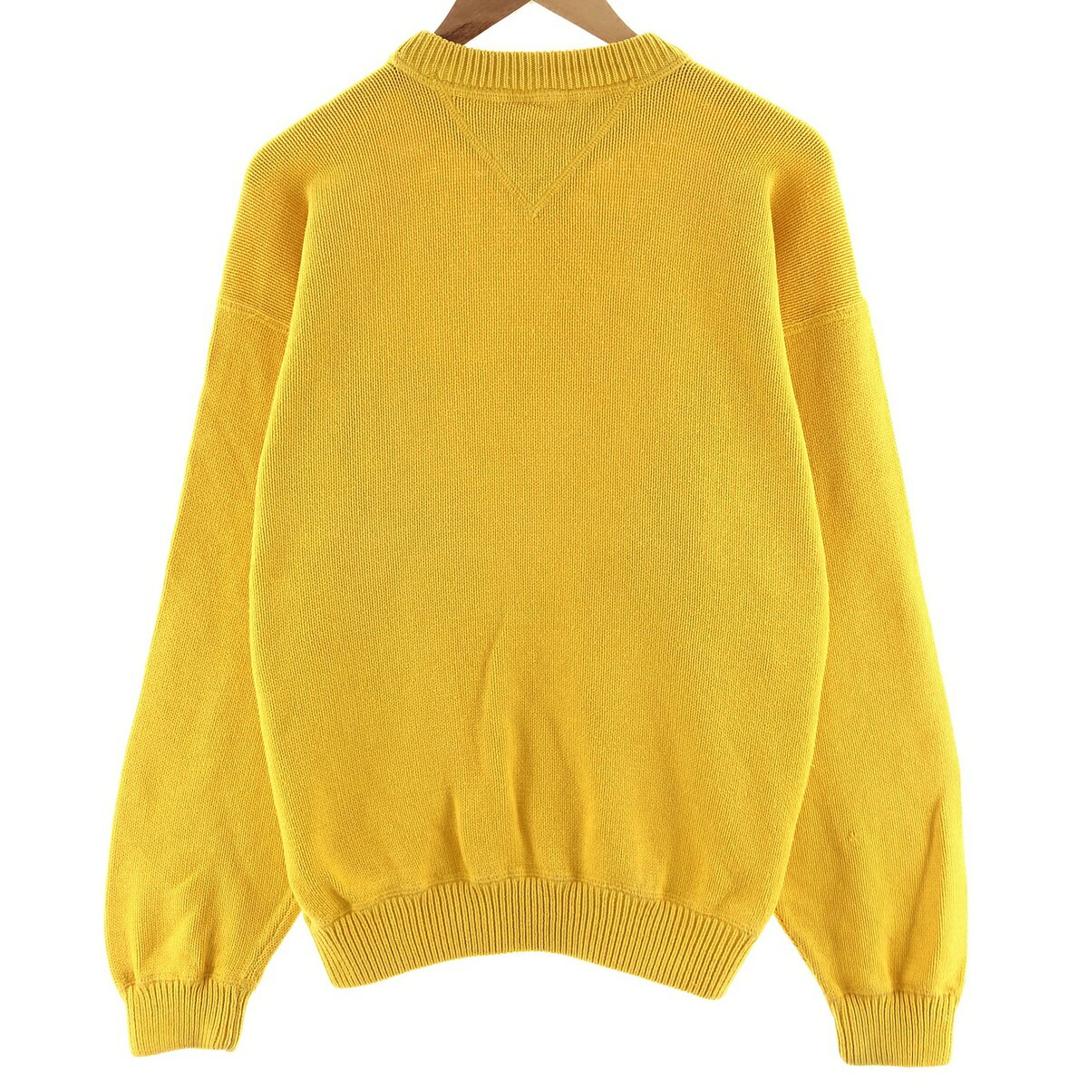 古着 90'S トミーヒルフィガー TOMMY HILFIGER コットンニットセーター メンズL相当 ヴィンテージ /eaa380913 【中古】 【250214】 【SS2509_30】