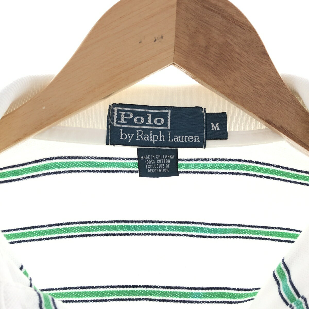 古着 ラルフローレン Ralph Lauren POLO by Ralph Lauren 半袖 ボーダー ポロシャツ メンズM /eaa381472 【中古】 【240601】 【SS2509_30】
