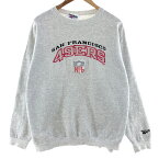 古着 90'S リーボック Reebok NFL SAN FRANCISCO 49ERS サンフランシスコフォーティナイナーズ ロゴスウェットシャツ トレーナー メンズXL ヴィンテージ /eaa381681 【中古】 【240318】