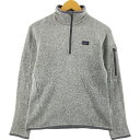 古着 パタゴニア Patagonia ベターセーター 1/4ジップ 25616FA12 ハーフジップ フリースプルオーバー レディースS相当 /eaa381988 【中古】 【241228】 【ADEL/アデル】 【SS2509_30】