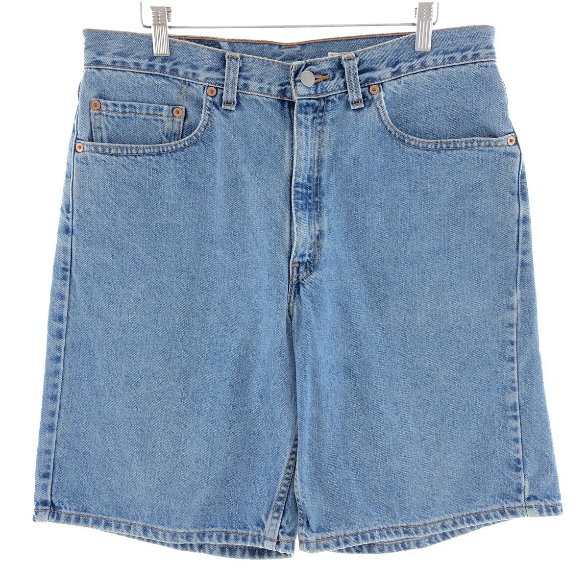 古着 90'S リーバイス Levi's 550 RELAXED FIT デニムショーツ ショートパンツ USA製 メンズw34 ヴィンテージ /eaa382273 【中古】 【240510】